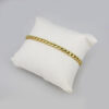 Gargantilla & Pulsera / Choker W/ Bracelet/  14K Real Color/  Plain/ 6mm x 45cm// SET250 - Image 4