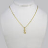 Cadenas & Colgantes/ Chain W/Pendants / 14K Real Color/ Zircon Stone/ 2mm x45cm// SET259