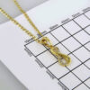 Cadenas & Colgantes/ Chain W/Pendants / 14K Real Color/ Zircon Stone/ 2mm x45cm// SET259 - Image 3