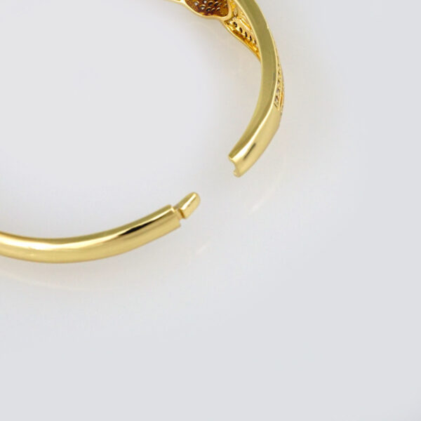 Bangles Woman/ Pulsos Dama/ Zircon Stone/ 14K Real Color// P00152