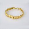 Bracelets Woman/ Pulseras Dama/  Plain/ 14K Real Color// B261 - Image 2