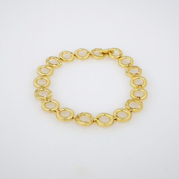 Bracelets Woman/ Pulseras mujer/   Zircon Stone/  14K Real Color// B270 - Image 2