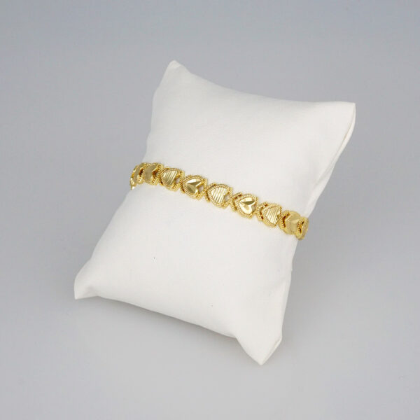 Bracelets Woman/ Pulseras Dama/  Zircon Stone/  14K Real Color// B279