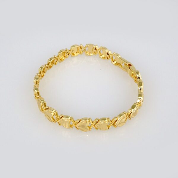 Bracelets Woman/ Pulseras Dama/  Zircon Stone/  14K Real Color// B279 - Image 2