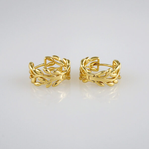 Earrings Woman/ Aretes Dama/Zircon Stone/14k Real Color/ / E261