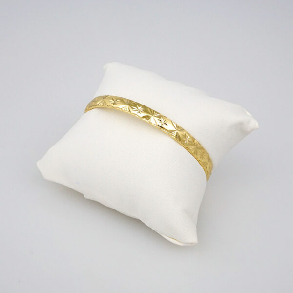 Bangles Woman/ Pulsos Damas/ Plain/ 14K Real Color// P00153