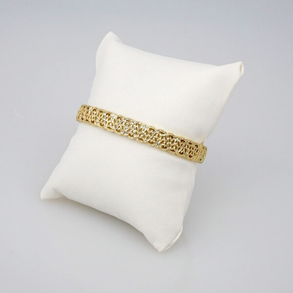 Bangles Woman/ Pulsos Damas/   Plain/  14K Real Color// P00157