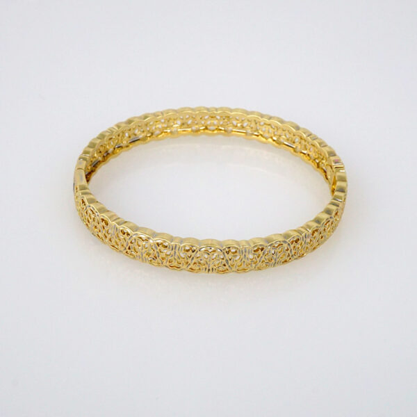 Bangles Woman/ Pulsos Damas/   Plain/  14K Real Color// P00157