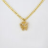 Cadenas & Colgantes/ Chain W/Pendants / 14K Real Color/ Zircon Stone/  3mm x 45cm// SET296 - Image 2