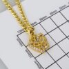 Cadenas & Colgantes/ Chain W/Pendants / 14K Real Color/ Zircon Stone/  3mm x 45cm// SET296 - Image 3