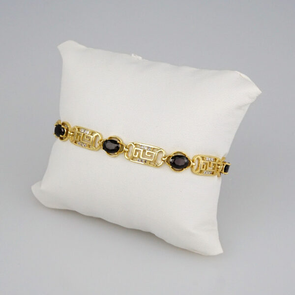 Bracelets Woman/ Pulseras Dama/  Zircon Stone/  14K Real Color// B297