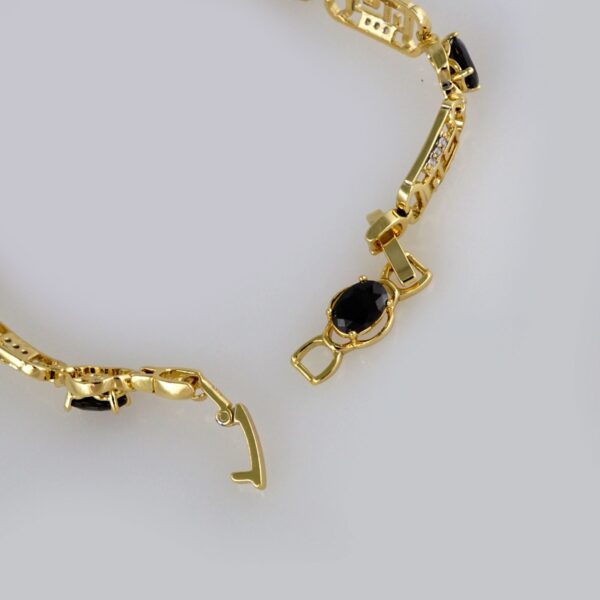 Bracelets Woman/ Pulseras Dama/  Zircon Stone/  14K Real Color// B297