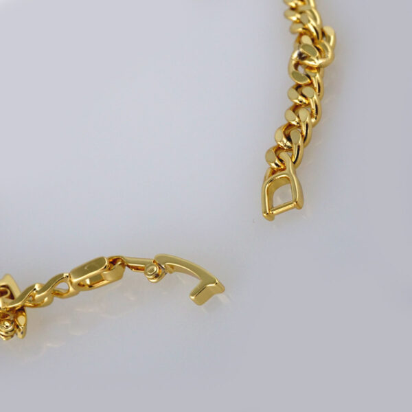 Bracelets Woman/ Pulseras Dama/  Zircon Stone/  14K Real Color// B348