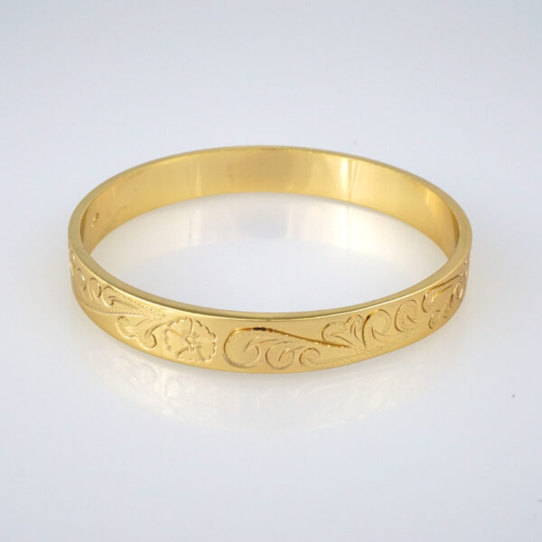 Bangles Woman/ Pulsos Dama/ Zircon Stone/ 14K Real Color/ Pulso Duro Sellado// P183 - Image 2