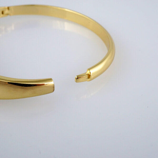 Bangles Women/ Pulsos Dama/  Zircon Stone/ 14K Real Color// P190 - Image 3