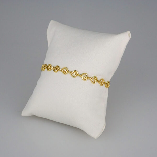 Bracelets Woman/ Pulseras Dama/ Plain/  14K Real Color// B363