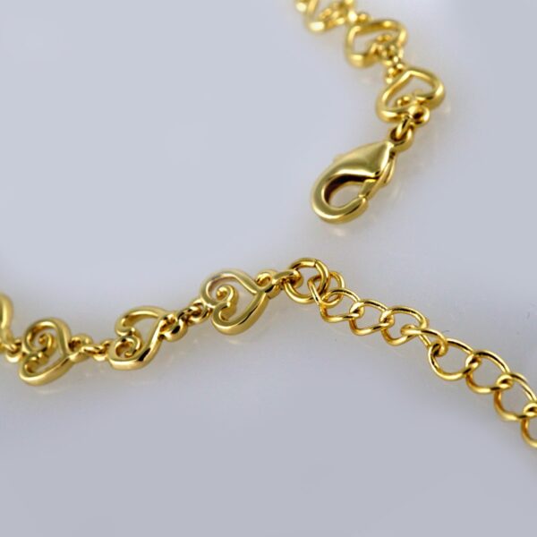 Bracelets Woman/ Pulseras Dama/ Plain/  14K Real Color// B363 - Image 3