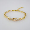 Bracelets Woman/ Manillas Mujer/ 14K Real Color/Zircon Stone// B367 - Image 2
