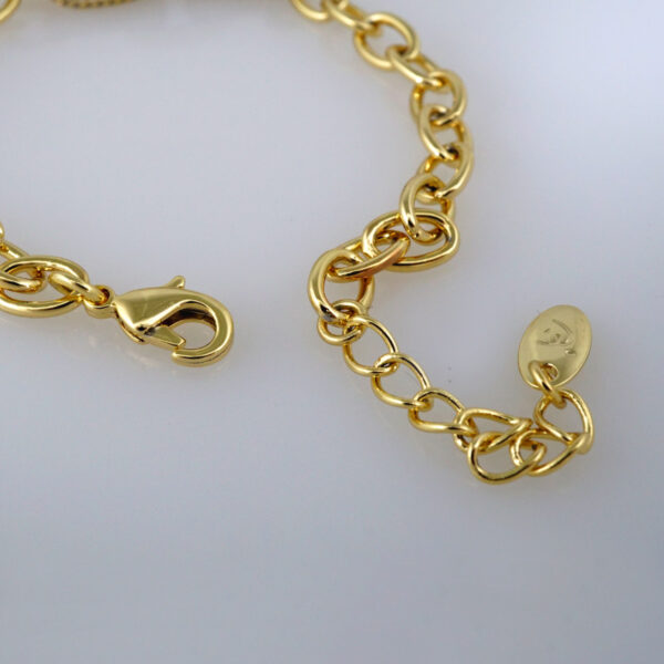 Bracelets Woman/ Manillas Mujer/ 14K Real Color/Zircon Stone// B367