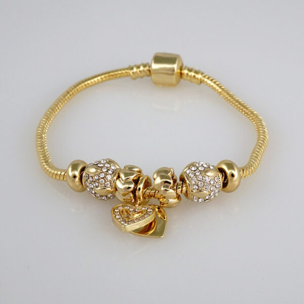 Women Bracelets/ Pulseras Dama/ Zircon Stone/14K Real Color// B377 - Image 2