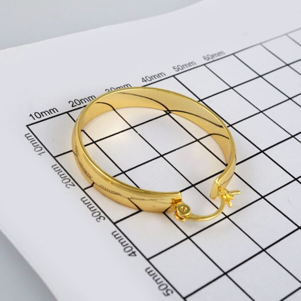 Earrings Woman/ Aretes Dama/  Zircon Stone/  14k Real Color// E322 - Image 2