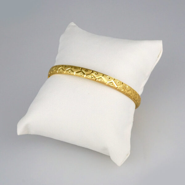 Bangles Woman/ Pulsos Dama/  Zircon Stone/  14K Real Color// P184