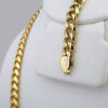 Cadenas & Pulseras/ Chain Men/14K Real Color/Plain/8mmx60cm// SET348 - Image 2