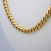 Cadenas & Pulseras/ Chain Men/14K Real Color/Plain/8mmx60cm// SET348 - Image 3