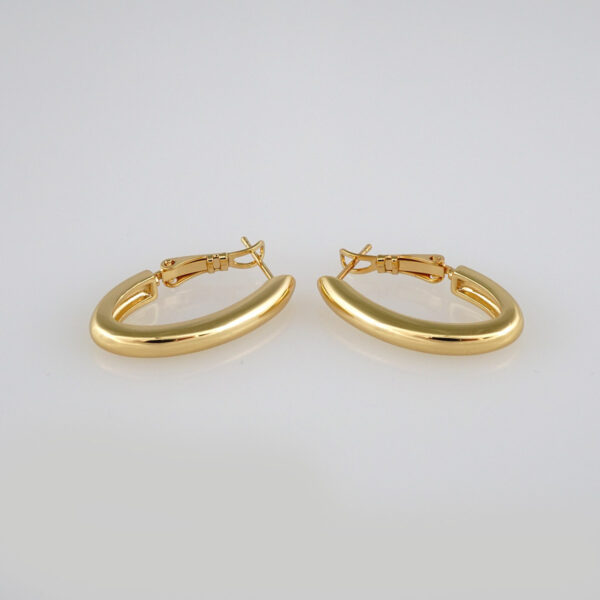 Earrings Woman/ Aretes Dama/  Zircon Stone/  14k Real Color// E329