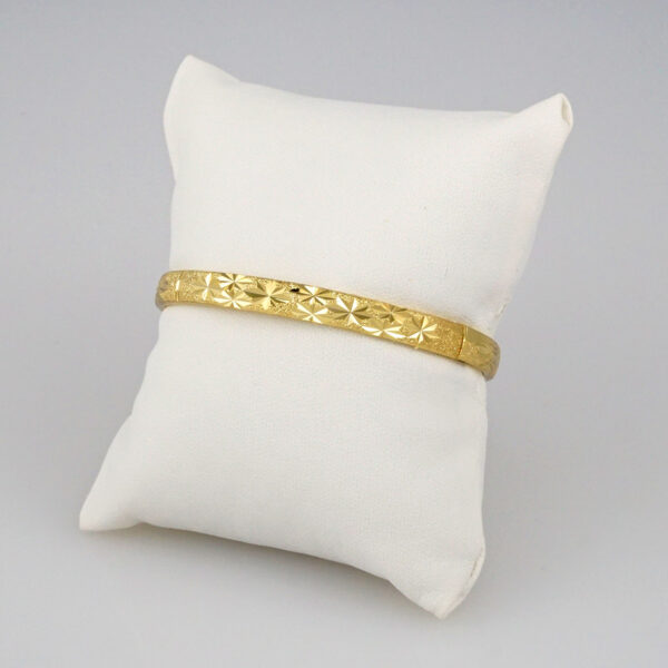 Bangles Woman/ Pulsos Dama/ Plain/  14K Real Color// P200 - Image 3