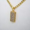 Cadenas & Colgantes & Earrings & Bracelets/ Chain W/Pendants /14K Real Color/Zircon Stone// SET406 - Image 4