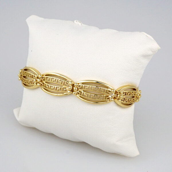 Bracelets Woman/ Pulseras mujer/   Plain/  14K Real Color// B418