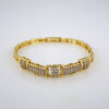 Bracelets Woman/ Pulseras mujer/   Zircon Stone/  14K Real Color// B419