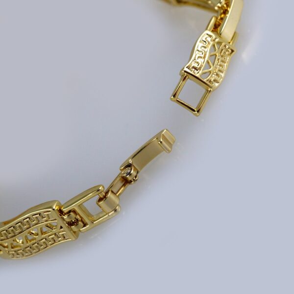 Bracelets Woman/ Pulseras Dama/  Zircon Stone/  14K Real Color// B435 - Image 3