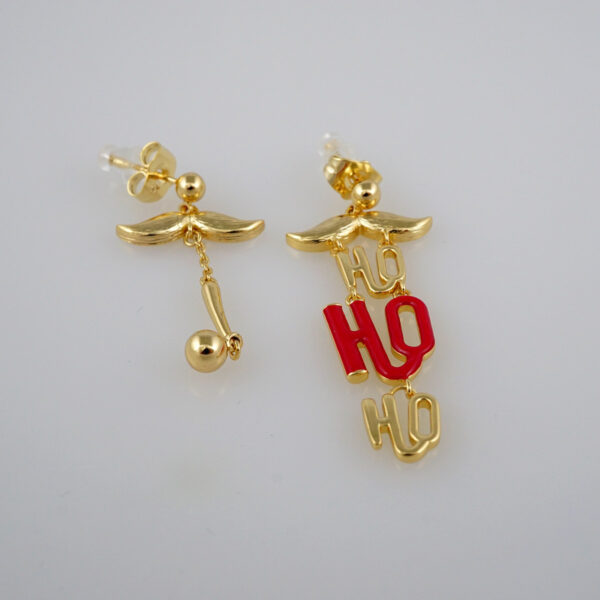 Earrings Woman/Aretes Dama/ Zircon Stone/  14K Real Color// E386