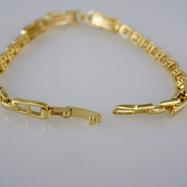Bracelets Women/ Pulseras Dama/  Zircon Stone/  14K Real Color// B462