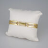 Bracelets Women/ Pulseras Dama/  Zircon Stone/  14K Real Color// B447 - Image 2