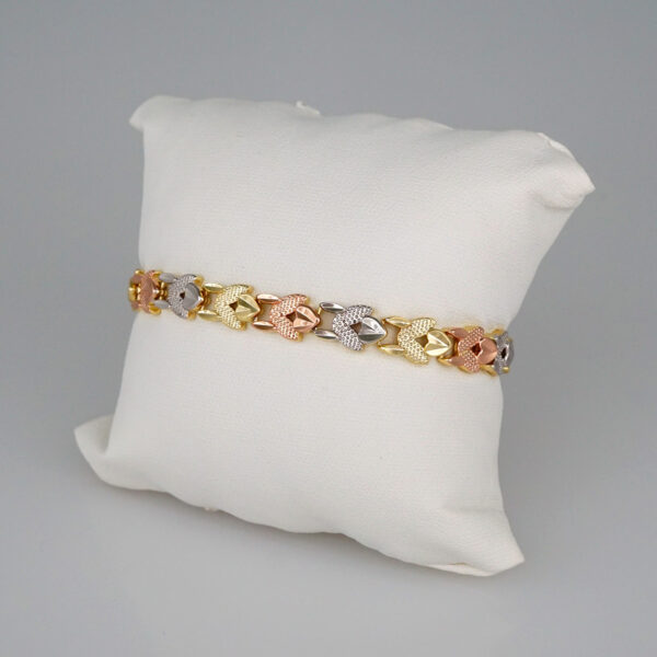 Bracelets Woman/ Pulseras Dama/ ThreeTone// B449