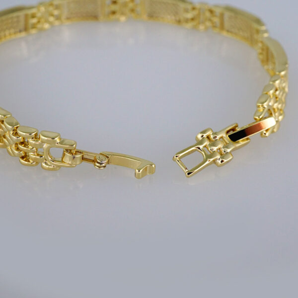 Bracelets Women/ Manillas Mujer/  14K Real Color/  Zircon Stone// B465