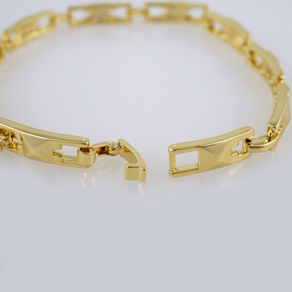 Bracelets Women/ Manillas Mujer/  14K Real Color/  Zircon Stone// B476 - Image 3