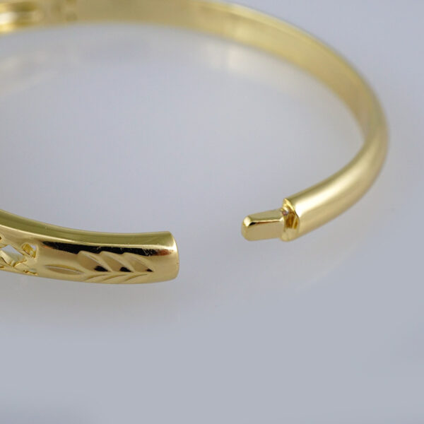 Bangles Woman/ Pulsos Dama/  Zircon Stone/  14K Real Color// P217 - Image 3