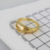 Woman Ring/ Anillos Damas/  14K Real Color/ Zircon Stone// R198 - Image 3