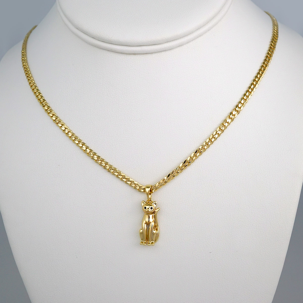 Cadenas & Colgantes/ Chain W/Pendants / 14K Real Color/ Zircon Stone/ 3mm x45cm// SET440