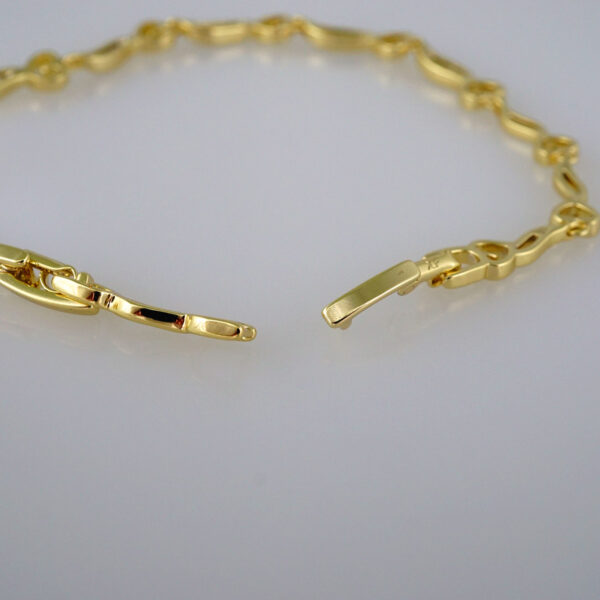 Women Bracelets/ Pulseras Dama/ Zircon Stone/14K Real Color// B491