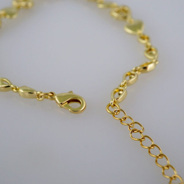 Bracelets Women/ Pulseras Dama/  Zircon Stone/ 14K Real Color// B483 - Image 3