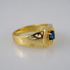 Men Ring/ Anillos Hombre/ 14K Real Color/ Zircon Stone// R237 - Image 2