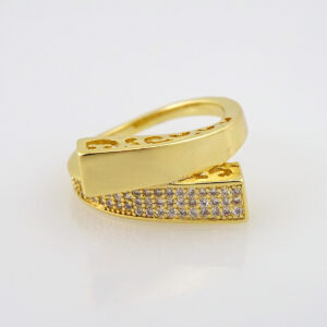 Women Ring/ Anillos Damas/   14K Real Color/  Zircon Stone// R249