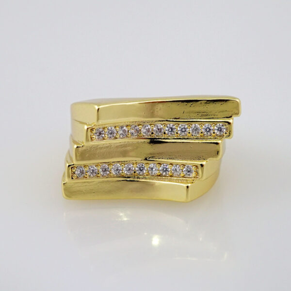 Women Ring/ Anillos Damas/ 14K Real Color/   Zircon Stone// R250