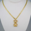 Cadenas & Colgantes/ Chain W/Pendants / 14K Real Color/ Zircon Stone/ 3mmx45cm-50cm-60cm// SET474
