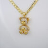Cadenas & Colgantes/ Chain W/Pendants / 14K Real Color/ Zircon Stone/ 3mmx45cm-50cm-60cm// SET474 - Image 2